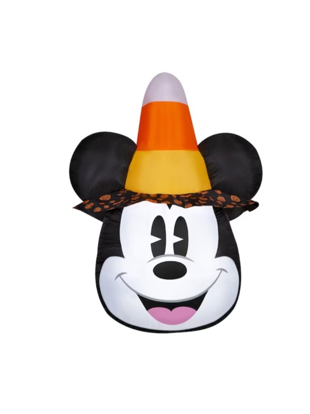 6-Feet MICKEY MOUSE WITH CANDY CORN HAT Airblown Lighted Yard Inflatable